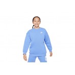Nike Sportswear Club Fleece Παιδική Μακρυμάνικη Μπλούζα Σιέλ