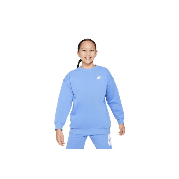 Nike Sportswear Club Fleece Μπλούζα Με Λαιμόκοψη (FD2923 450)
