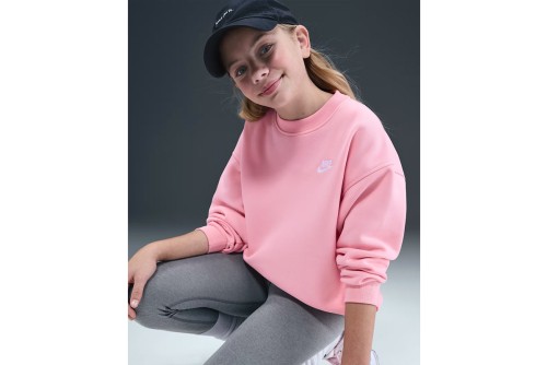 Nike Sportswear Club Fleece Μπλούζα Με Λαιμόκοψη (FD2923 690)