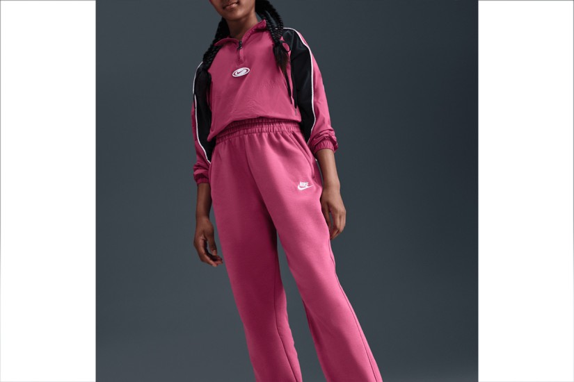 Nike Sportswear Club Fleece Παιδικό Παντελόνι Φόρμας Βυσσινί