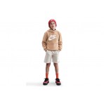 Nike Sportswear Club Fleece Παιδικό Φούτερ με Κουκούλα Μπεζ
