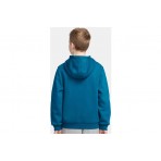 Nike Sportswear Club Fleece Παιδικό Φούτερ με Κουκούλα Πετρόλ