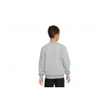 Nike Sportswear Club Fleece Παιδικό Μακρυμάνικο Φούτερ Γκρι