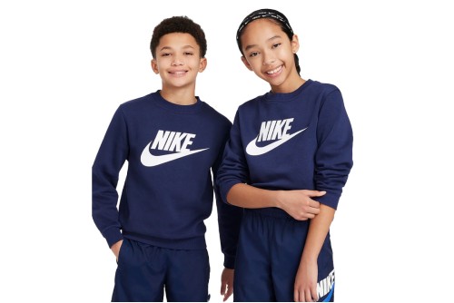 Nike Sportswear Club Fleece Μπλούζα Με Λαιμόκοψη (FD2992 410)