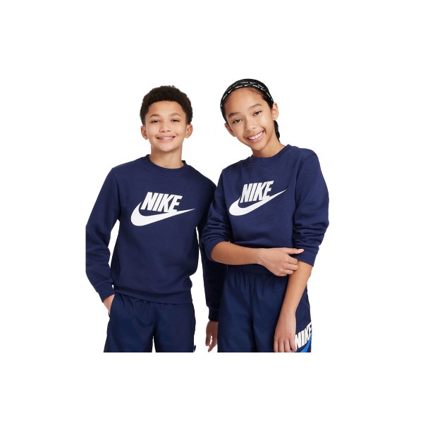 Nike Sportswear Club Fleece Μπλούζα Με Λαιμόκοψη (FD2992 410)