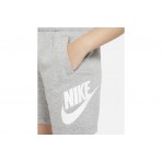 Nike Sportswear Club Fleece Παιδική Αθλητική Βερμούδα Γκρι