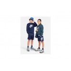 Nike Sportswear Club Fleece Παιδική Αθλητική Βερμούδα Μπλε Σκούρα
