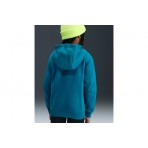 Nike Sportswear Club Fleece Παιδικό Φούτερ Με Κουκούλα Πετρόλ