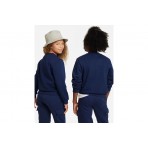 Nike Sportswear Club Fleece Παιδικό Φούτερ Με Κουκούλα Μπλε Σκούρο