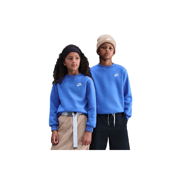 Nike Sportswear Club Fleece Μπλούζα Με Λαιμόκοψη (FD3006 411)