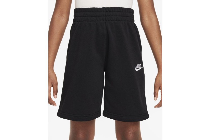 Nike Sportswear Club Fleece Παιδική Αθλητική Βερμούδα Μαύρη