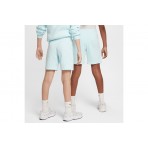 Nike Sportswear Club Fleece Παιδική Αθλητική Βερμούδα Σιέλ