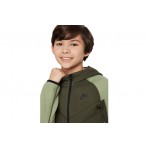 Nike Sportswear Tech Fleece Παιδική Ζακέτα με Κουκούλα Λαδί, Χακί