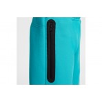 Nike Tech Fleece Παιδική Αθλητική Βερμούδα Τυρκουάζ