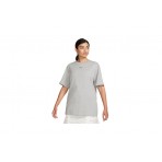 Nike Sportswear Essentials Γυναικείο Κοντομάνικο T-Shirt Γκρι