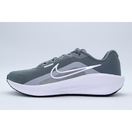 Nike Downshifter 13 Ανδρικά Αθλητικά Παπούτσια Για Τρέξιμο Γκρι, Λευκά