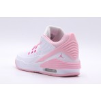 Jordan Max Aura 5 Παιδικά Sneakers Λευκά, Ροζ