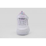 Fila Heritage Skye V Παιδικά Sneakers Λευκά, Λιλά