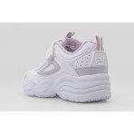 Fila Heritage Skye V Παιδικά Sneakers Λευκά, Λιλά