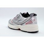 Fila Heritage Actix Retro Sneakers Ασημί, Κόκκινα, Λευκά