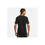 Nike Ανδρικό Κοντομάνικο T-Shirt Μαύρο (FJ2338 010)