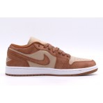 Jordan Air 1 Low Special Edition Sneakers Καφέ, Μπεζ, Λευκό