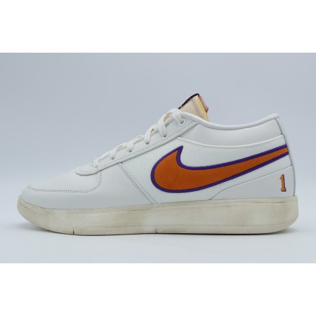 Nike Book 1 Decade Ανδρικά Μπασκετικά Παπούτσια Εκρού, Πορτοκαλί, Μωβ