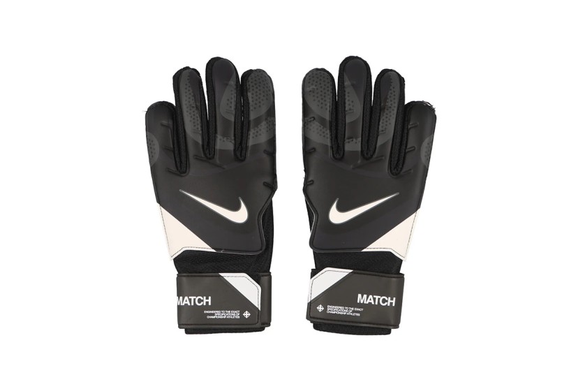 Nike Gk Match Ποδοσφαιρικά Γάντια Τερματοφύλακα Μαύρα, Λευκά