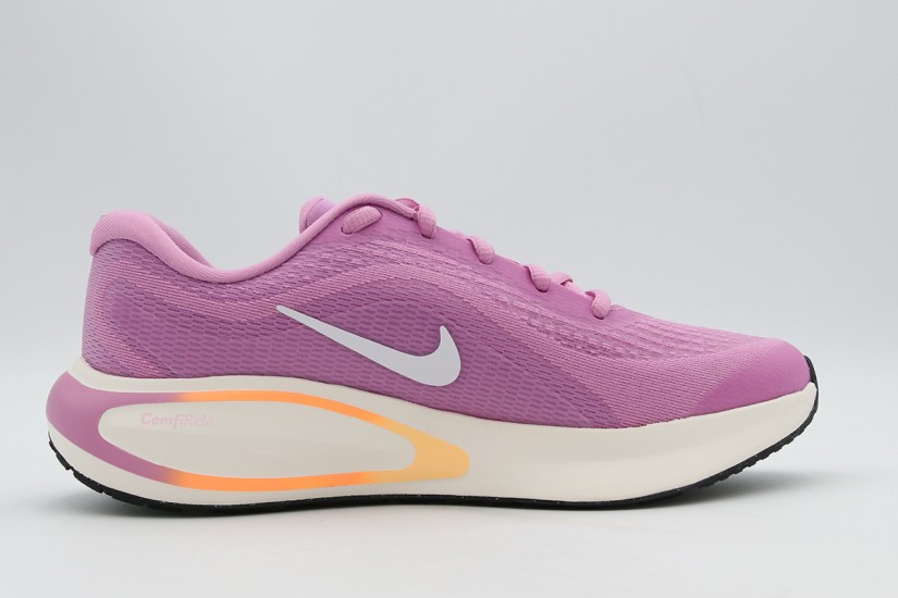 Nike Journey Run Γυναικεία Αθλητικά Παπούτσια για Τρέξιμο Ματζέντα, Λευκά, Πορτοκαλί