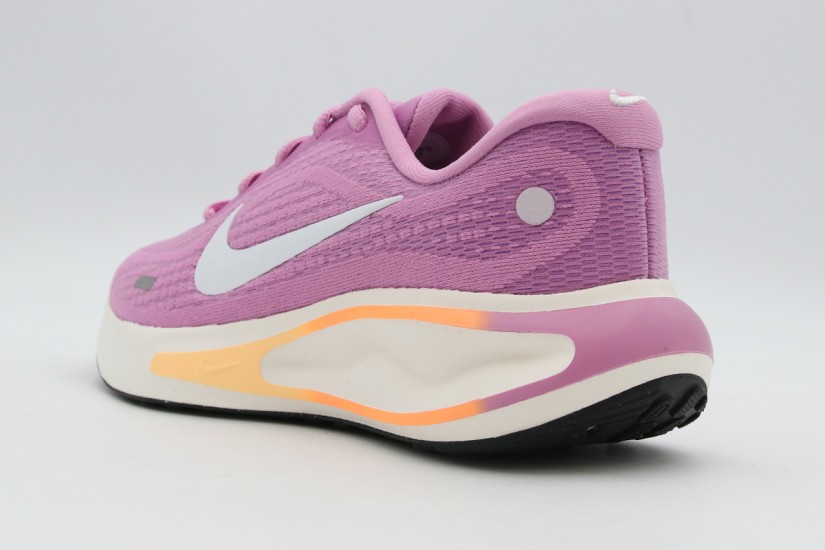 Nike Journey Run Γυναικεία Αθλητικά Παπούτσια για Τρέξιμο Ματζέντα, Λευκά, Πορτοκαλί
