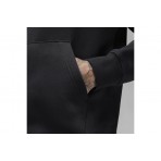 Jordan Brooklyn Fleece Ανδρικό Φούτερ με Κουκούλα Μαύρο