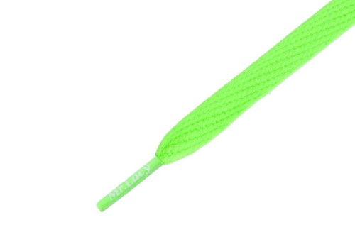 Mr.lacy Flatties Κορδόνια (FLATTIES NEON GREEN)