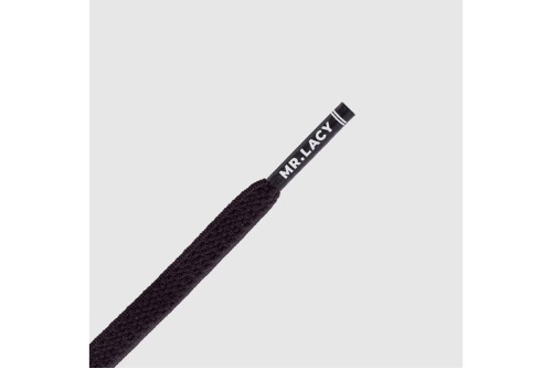 Mr.lacy Flexies 90Cm Κορδόνια Ελαστικά (FLEXIES BLACK)