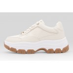 Guess Berrett 4G Peony Logo Sneakers (FLFBRTPEL12 CREAM)