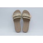 Guess Elyze 4G Logo Σανδάλια (FLJELYLEL19 GOLD)