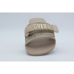 Guess Elyze 4G Logo Σανδάλια (FLJELYLEL19 GOLD)