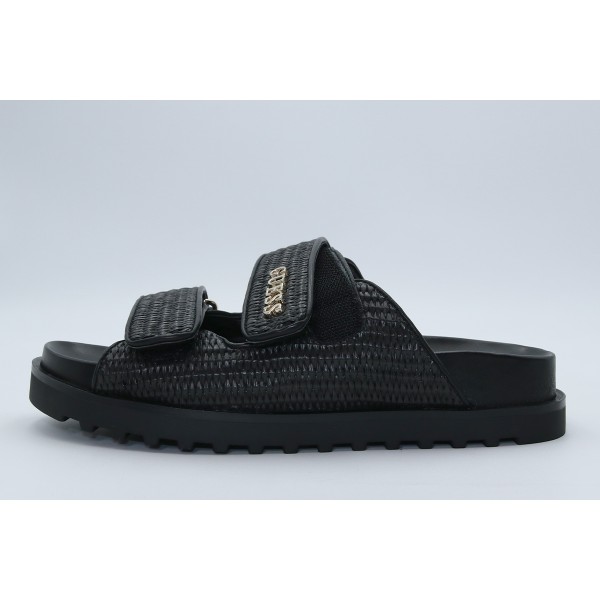 Guess Fadeliza Double-Strap Σανδάλια (FLJFDEFAP19 BLACK)