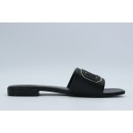 Guess Tarisha Slide Leather Σανδάλια (FLJTARLEA19 BLKGO)