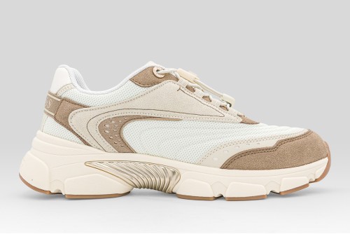 Guess Imeri Perforated Insert Sneakers (FLPIMEFAP12 TAN)