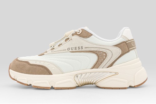 Guess Imeri Perforated Insert Sneakers (FLPIMEFAP12 TAN)