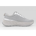 Guess Runit 4G Logo Γυναικεία Sneakers Ασημί, Γκρι