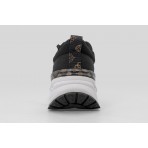 Guess Runit G Logo Sneakers (FLTRT2FAB12 BLACK)