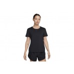 Nike One Classic Dri-FIT Γυναικείο Κοντομάνικο T-Shirt Μαύρο
