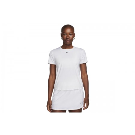 Nike One Classic Dri-FIT Γυναικείο Κοντομάνικο T-Shirt Λευκό