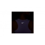 Nike One Dri-FIT Γυναικεία Αμάνικη Μπλούζα Λιλά