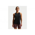 Nike One Classic Dri-FIT Γυναικεία Αμάνικη Μπλούζα Μαύρη