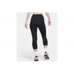 Nike One Dri-FIT Γυναικείο Ψηλόμεσο Crop Κολάν Μαύρο