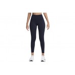Nike One Γυναικείο Ψηλόμεσο 7/8 Μακρύ Κολάν Μπλε Σκούρο