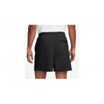 Nike Club French Terry Ανδρική Αθλητική Βερμούδα Μαύρη