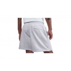 Nike Club French Terry Ανδρικό Αθλητικό Σορτς Γκρι Ανοιχτό